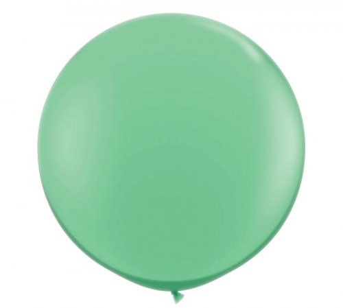 Winter Green Jumbo Round Shape Helium Latex Balloon